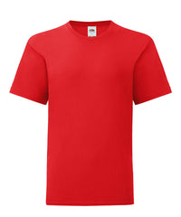 Fruit of the Loom Kids Iconic 150 T - Red