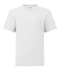 Fruit of the Loom Kids Iconic 150 T - White