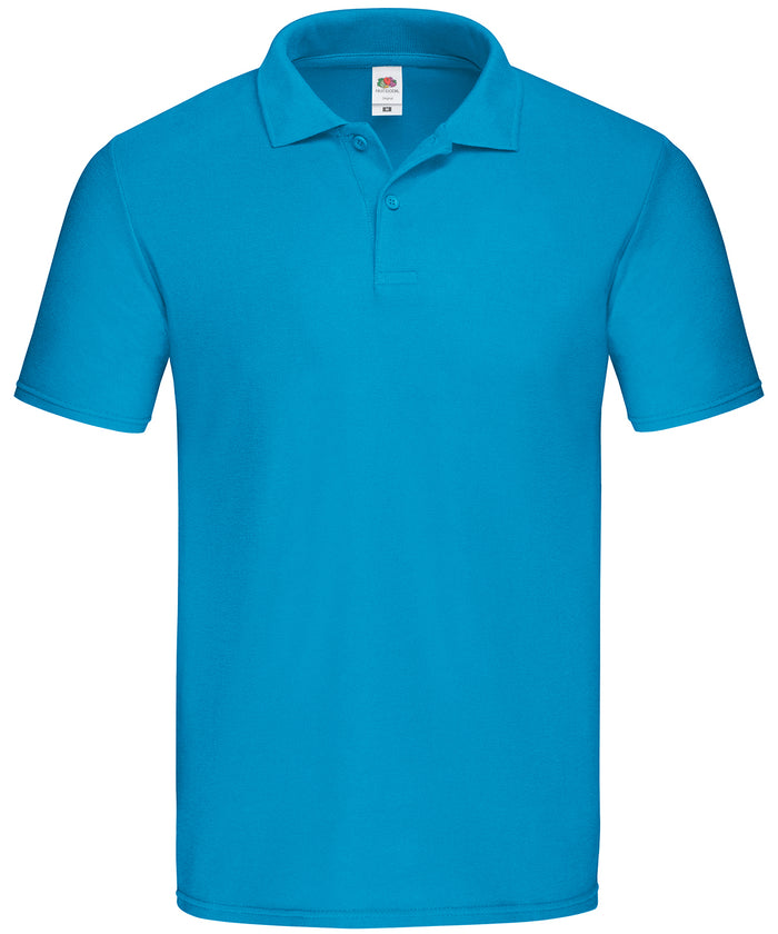 Fruit of the Loom Original Polo - Azure Blue