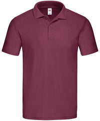 Fruit of the Loom Original Polo - Burgundy