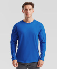 Fruit of the Loom Valueweight Long Sleeve T - Black*