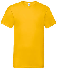Fruit of the Loom Valueweight V-neck T - Sunflower