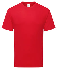 Fruit of the Loom Pure Cotton T - Red