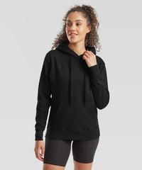 Fruit of the Loom Women's Classic 80/20 Hooded Sweatshirt - Black