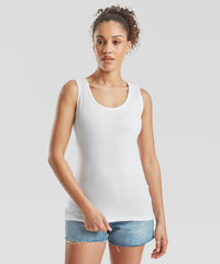 Fruit of the Loom Women's Valueweight Vest - Black