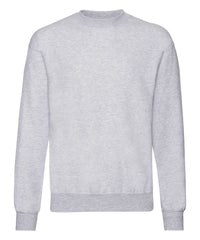Fruit of the Loom Classic 80/20 Set-in Sweatshirt - Heather Grey*†△