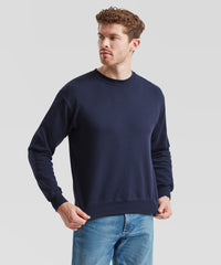 Fruit of the Loom Classic 80/20 Set-in Sweatshirt - Black*†△