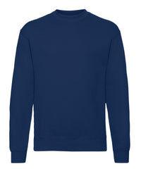 Fruit of the Loom Classic 80/20 Set-in Sweatshirt - Navy*†△