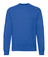 Fruit of the Loom Classic 80/20 Set-in Sweatshirt - Royal Blue*
