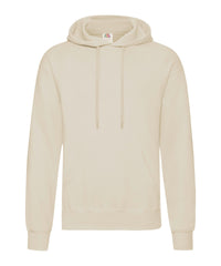 Fruit of the Loom Classic 80/20 Hooded Sweatshirt - Natural