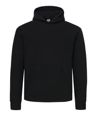 Fruit of the Loom Supercotton™ Hooded Sweatshirt - Black*