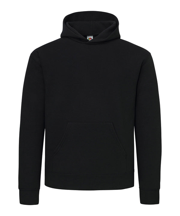 Fruit of the Loom Supercotton™ Hooded Sweatshirt - Black*