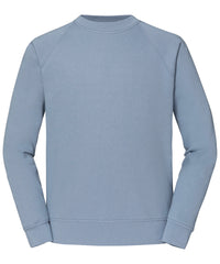 Fruit of the Loom Classic 80/20 Raglan Sweatshirt - Mineral Blue
