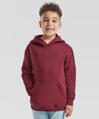 Fruit of the Loom Kids Classic Hooded Sweatshirt - Azure Blue