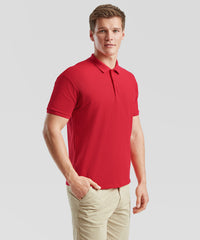 Fruit of the Loom 65/35 Polo - Black*