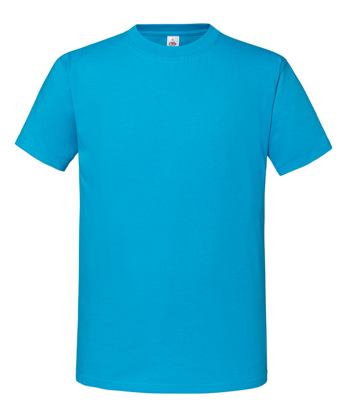 Fruit of the Loom Iconic 195 Ringspun Premium T - Azure Blue