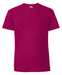 Fruit of the Loom Iconic 195 Ringspun Premium T - Cranberry