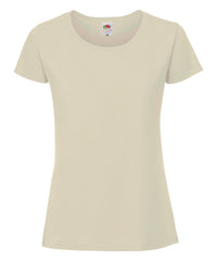 Fruit of the Loom Women's Iconic 195 Ringspun Premium T-shirt - Desert Sand