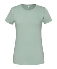Fruit of the Loom Women's Iconic 195 Ringspun Premium T-shirt - Sage