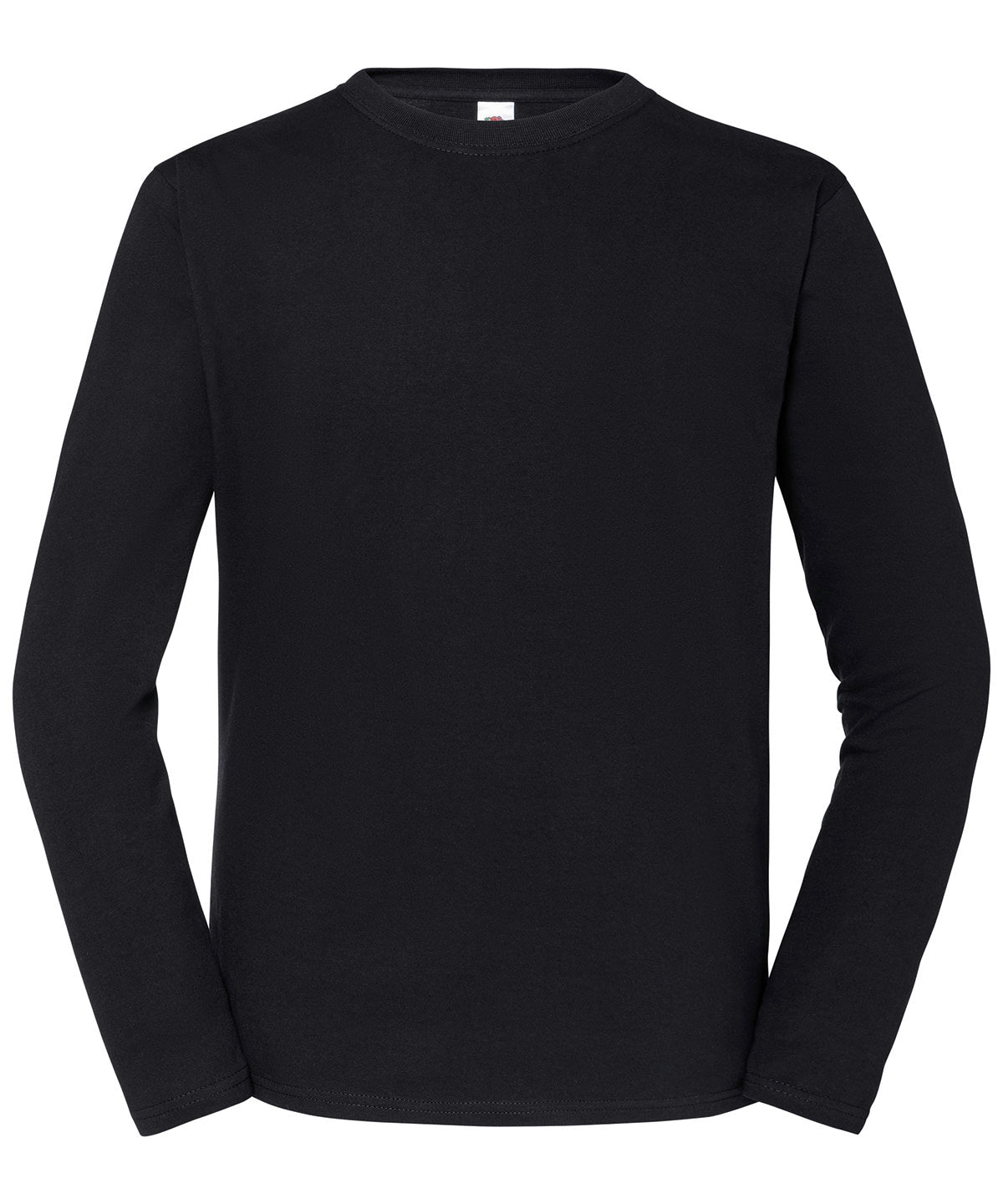 Fruit of the Loom Iconic 195 Ringspun Premium Long Sleeve T - Black*