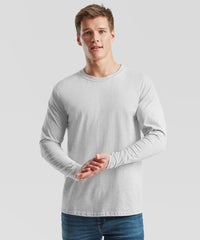 Fruit of the Loom Iconic 195 Ringspun Premium Long Sleeve T - Black*