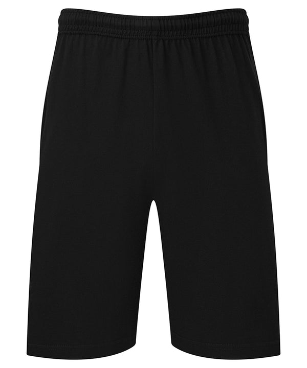 Fruit of the Loom Iconic 195 Jersey Shorts - Black