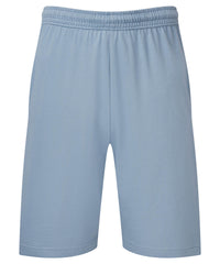 Fruit of the Loom Iconic 195 Jersey Shorts - Mineral Blue