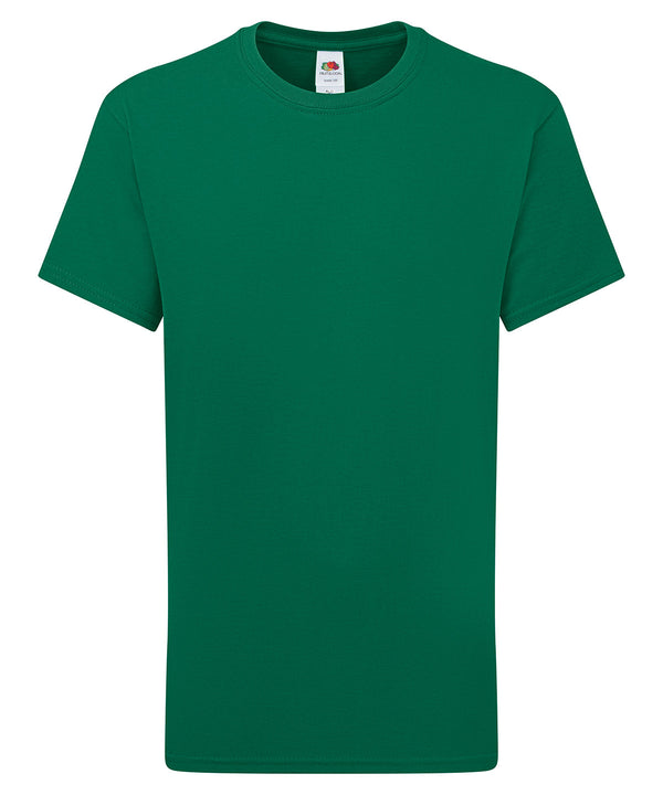 Fruit of the Loom Kids Iconic 195 T - College Green