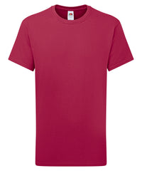 Fruit of the Loom Kids Iconic 195 T - Cranberry