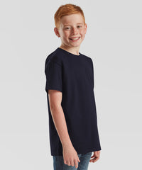 Fruit of the Loom Kids Iconic 195 T - Black