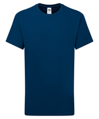 Fruit of the Loom Kids Iconic 195 T - Mountain Blue