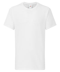 Fruit of the Loom Kids Iconic 195 T - White