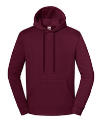 Fruit of the Loom Iconic Premium Hooded Sweat - Burgundy