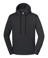 Fruit of the Loom Iconic Premium Hooded Sweat - Light Graphite