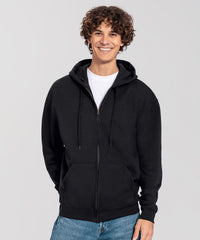 Fruit of the Loom Iconic Premium Hooded Sweat Jacket - Athletic Heather*