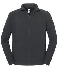 Fruit of the Loom Iconic Premium Sweat Jacket - Light Graphite