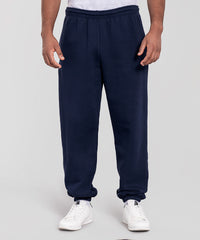 Fruit of the Loom Iconic Premium Elasticated Cuff Jog Pants - Athletic Heather