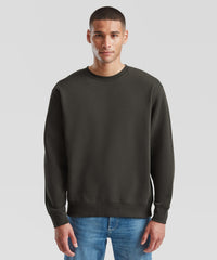 Fruit of the Loom Premium 70/30 Set-in Sweatshirt - Black*