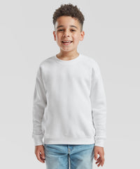 Fruit of the Loom Kids Premium Set-in Sweatshirt - Black