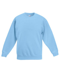 Fruit of the Loom Kids Premium Set-in Sweatshirt - Sky Blue
