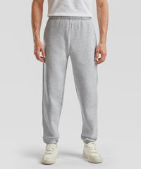Fruit of the Loom Premium 70/30 Elasticated Sweatpants - Black