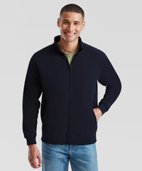 Fruit of the Loom Premium 70/30 Sweatshirt Jacket - Black
