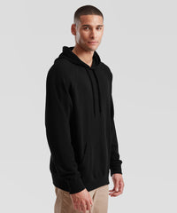 Fruit of the Loom Lightweight Hooded Sweatshirt - Black