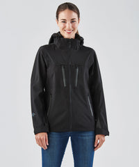 Stormtech Women's Patrol Technical Softshell Jacket - Black/Carbon