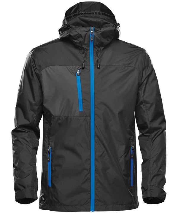 Stormtech Olympia Shell - Black/Azure Blue