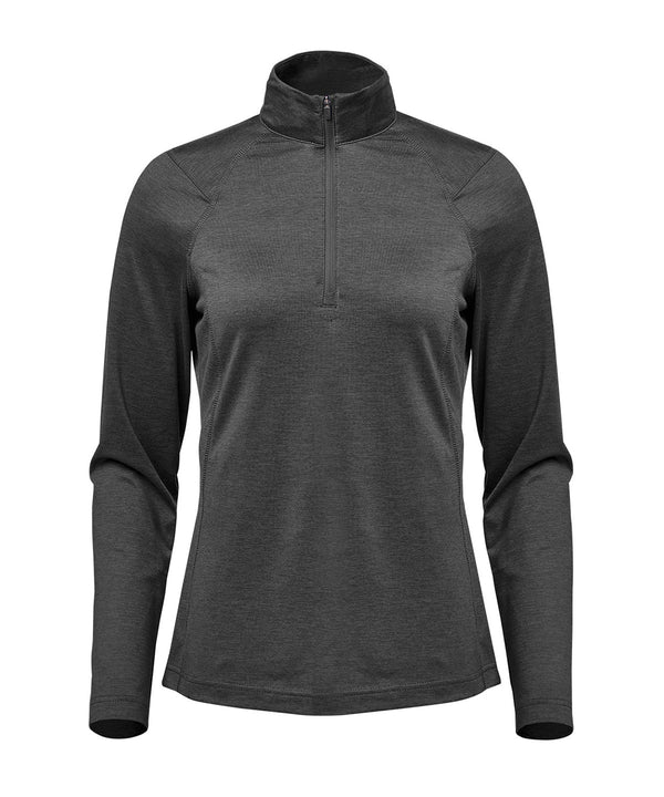 Stormtech Women’s Milano ¼-zip Pullover - Charcoal Heather*