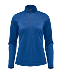 Stormtech Women’s Milano ¼-zip Pullover - Classic Blue Heather