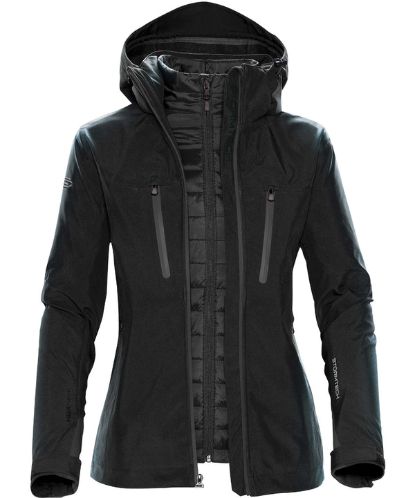 Stormtech Women's Matrix System Jacket - Black/Carbon