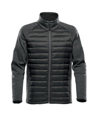 Stormtech Narvik Hybrid Jacket - Black/Dolphin Heather