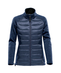 Stormtech Women’s Narvik Hybrid Jacket - Indigo/Indigo Heather